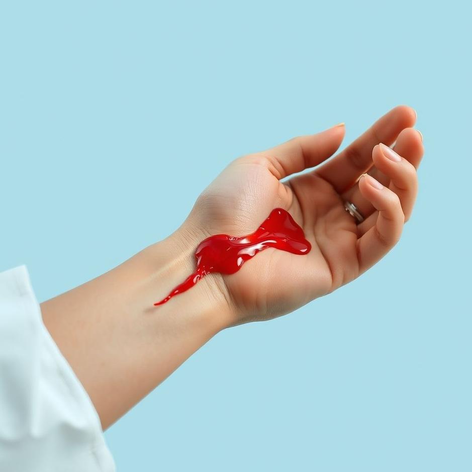 Dream : Bleeding from the wrist 