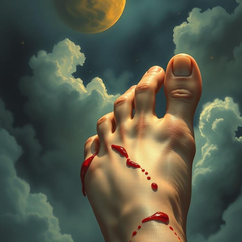 Dream : Bleeding of foot fingers in the dream