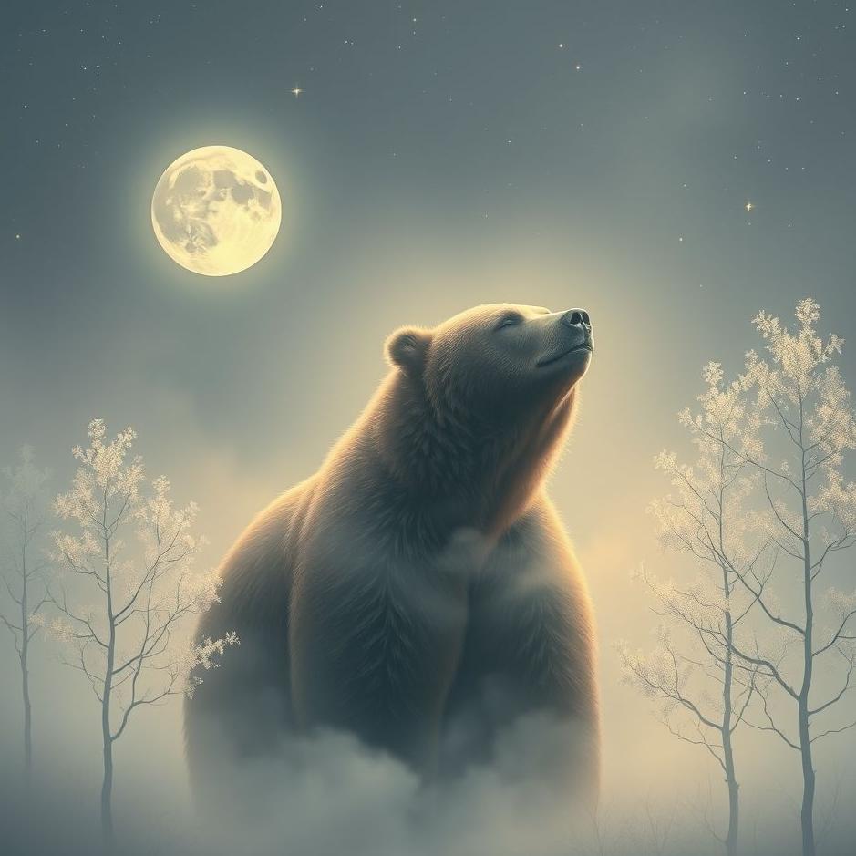 Dream : Blind bear in a dream