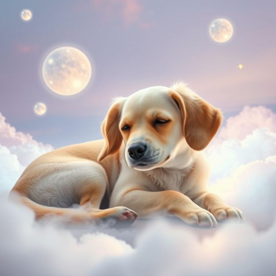 Dream : Blind dog in a dream