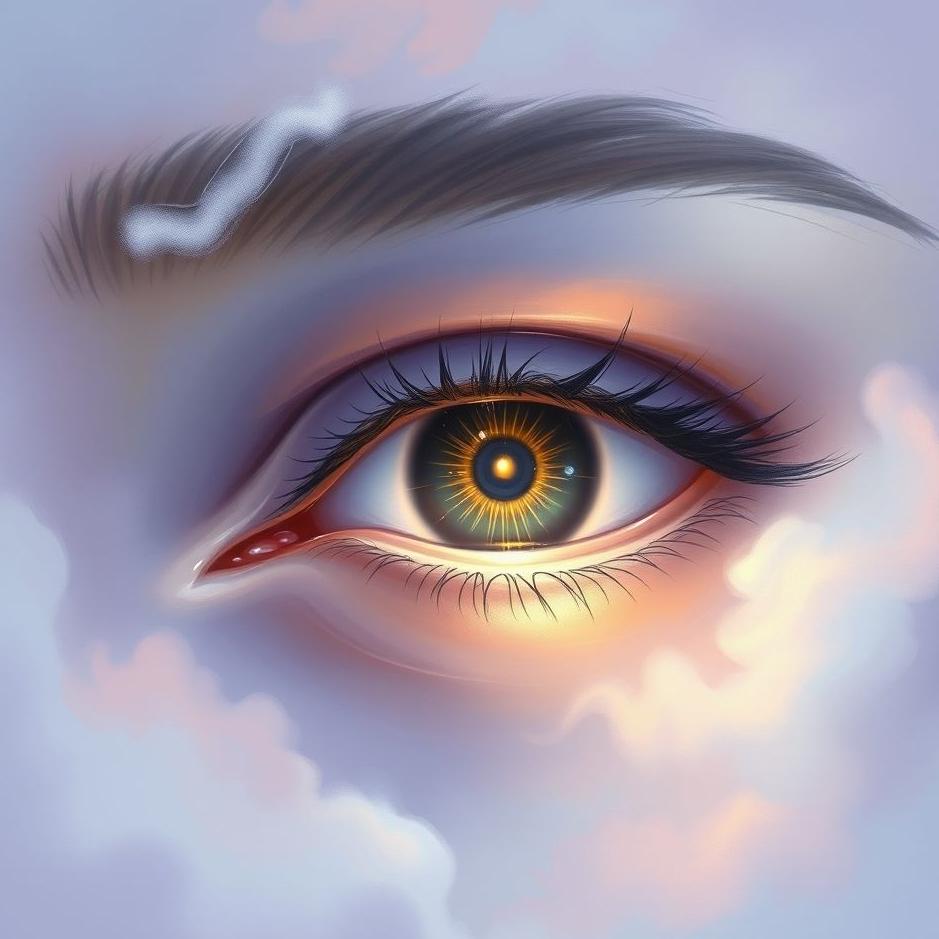 Dream : Blind eye opening in a dream