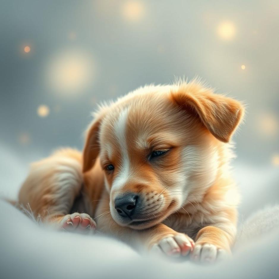Dream : Blind puppy in a dream