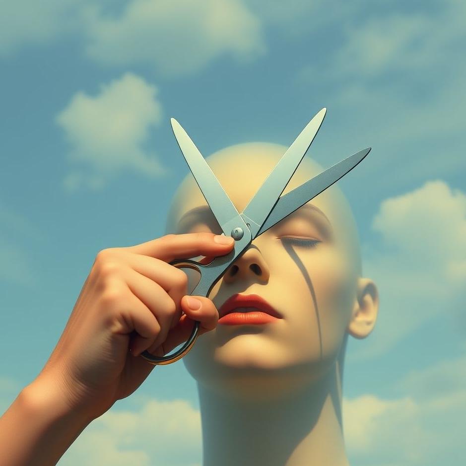 Dream : Blind scissors in a dream