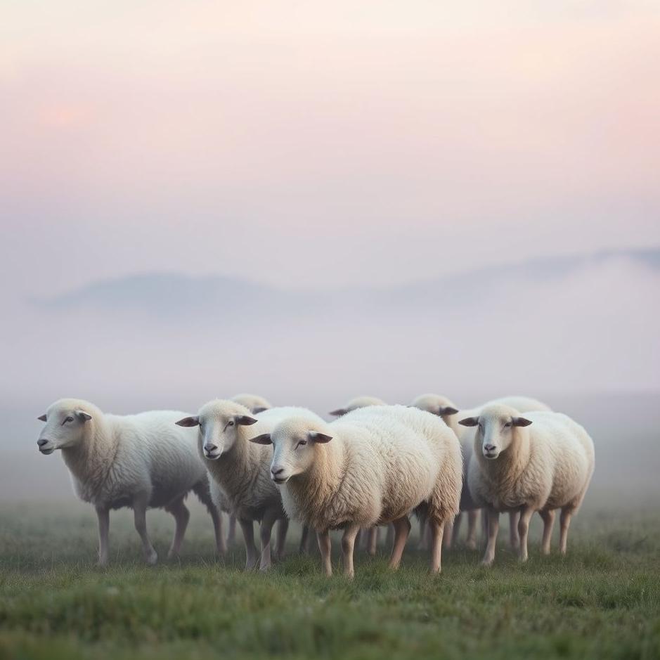 Dream : Blind sheep in a dream