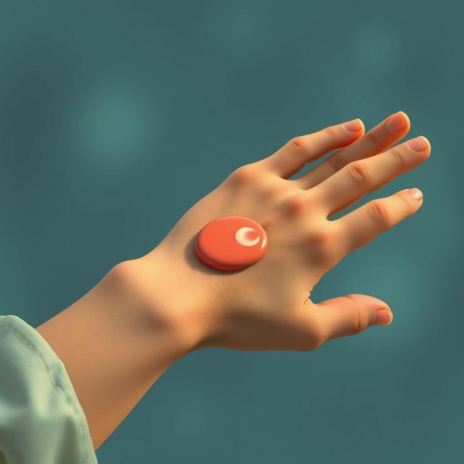 Dream : Blister on the arm in a dream