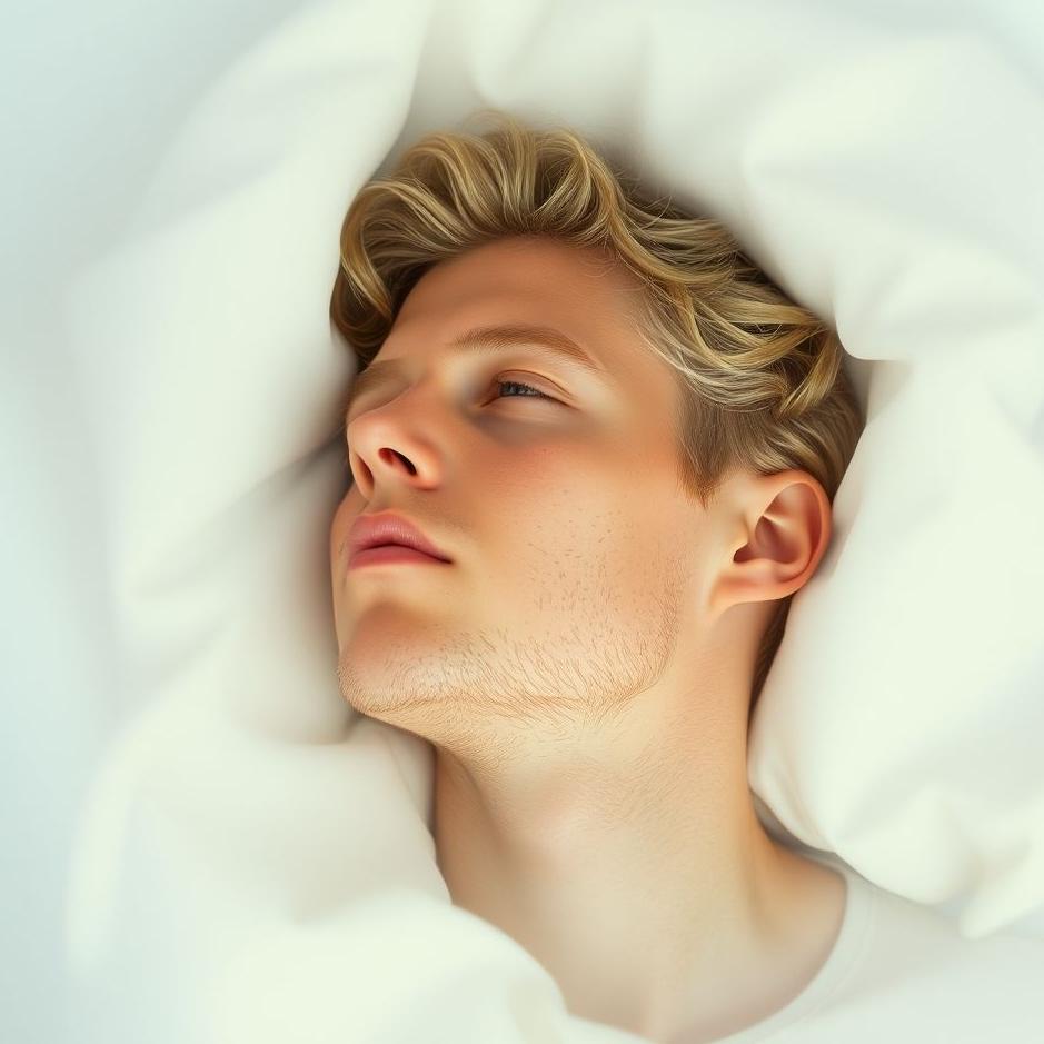 Dream : Blond-haired man in a dream