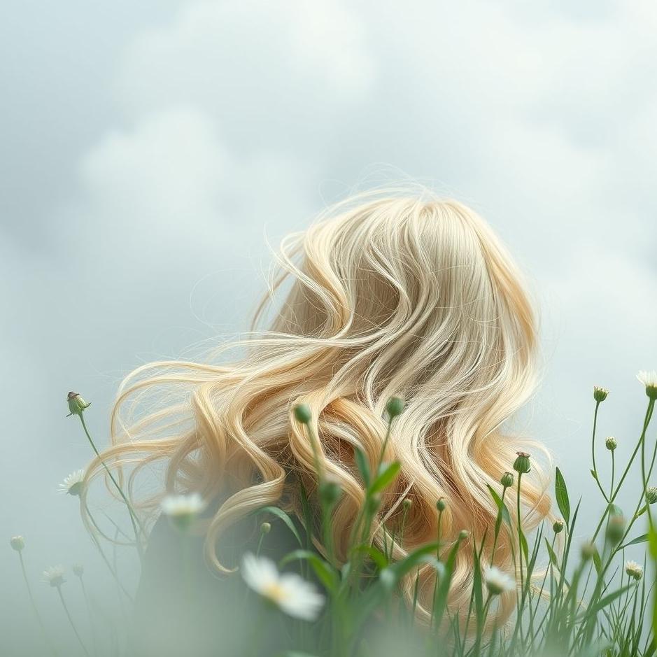 Dream : Blonde hair growing in a dream