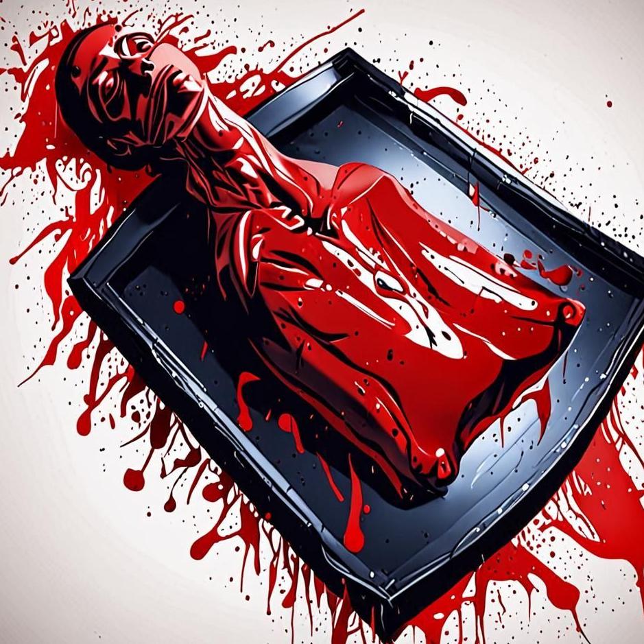 Dream : Blood after being stabbed in the stomach in a dream
