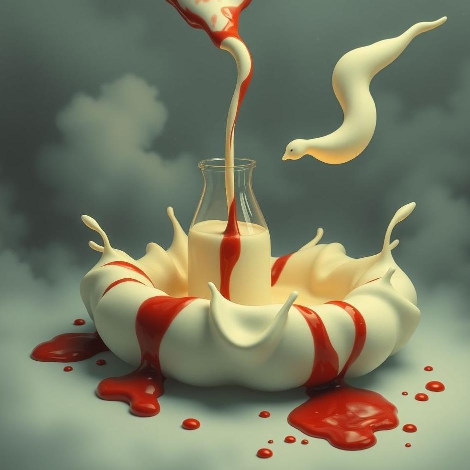 Dream : Blood and milk in a dream