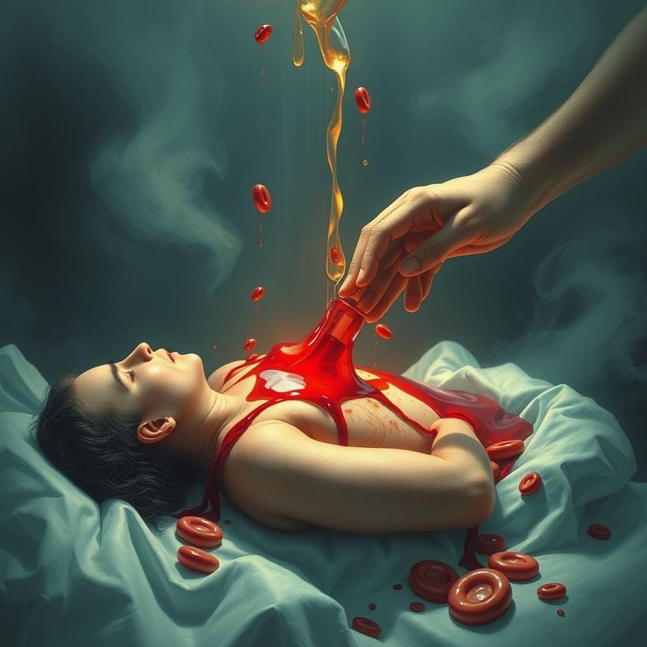 Dream : Blood being cleaned in a dream