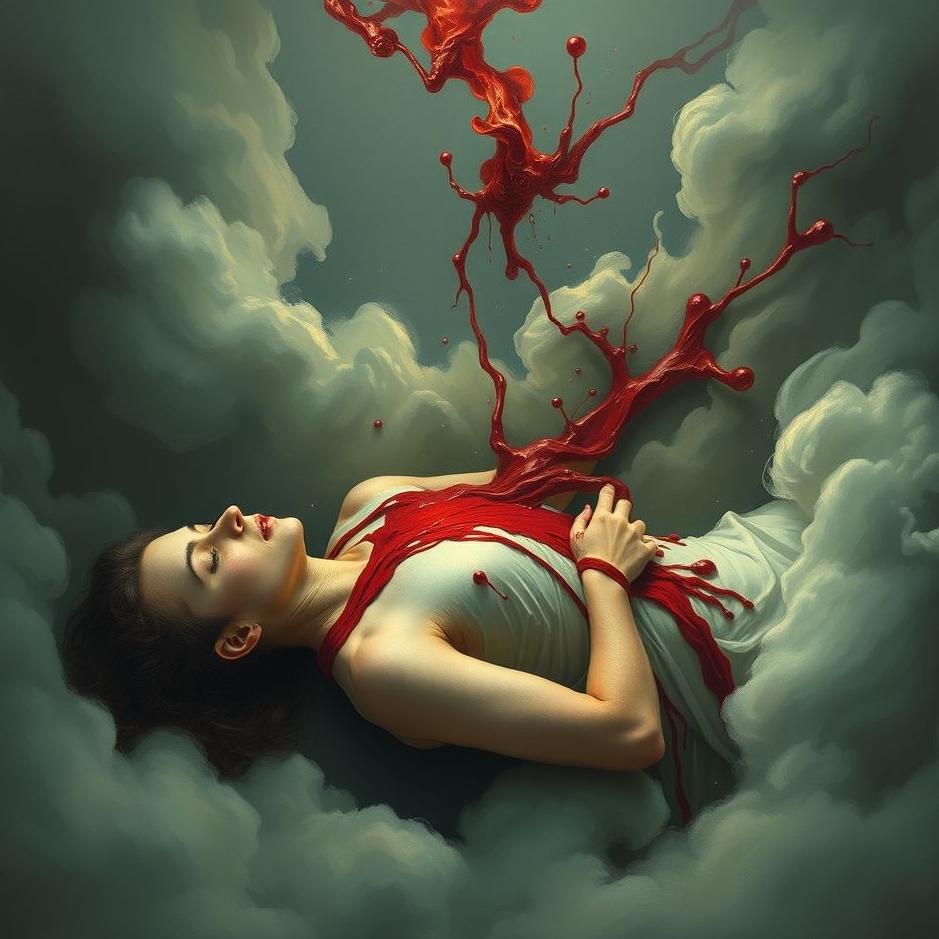 Dream : Blood being taken from oneself in a dream