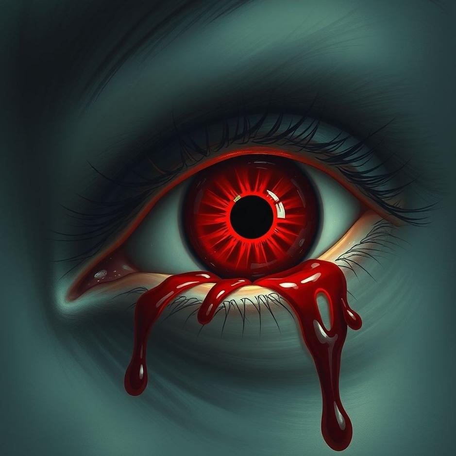 Dream : Blood coming from the eye in a dream