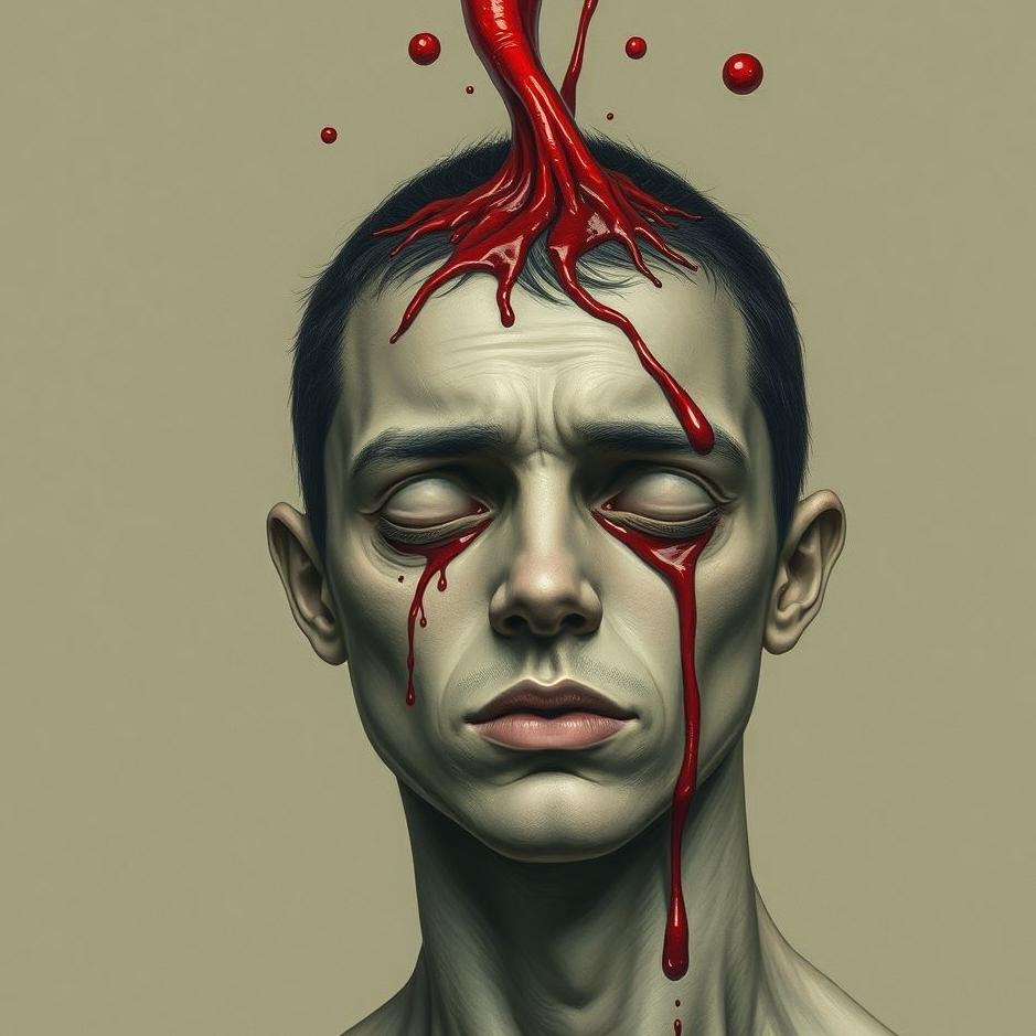 Dream : Blood coming from your head 