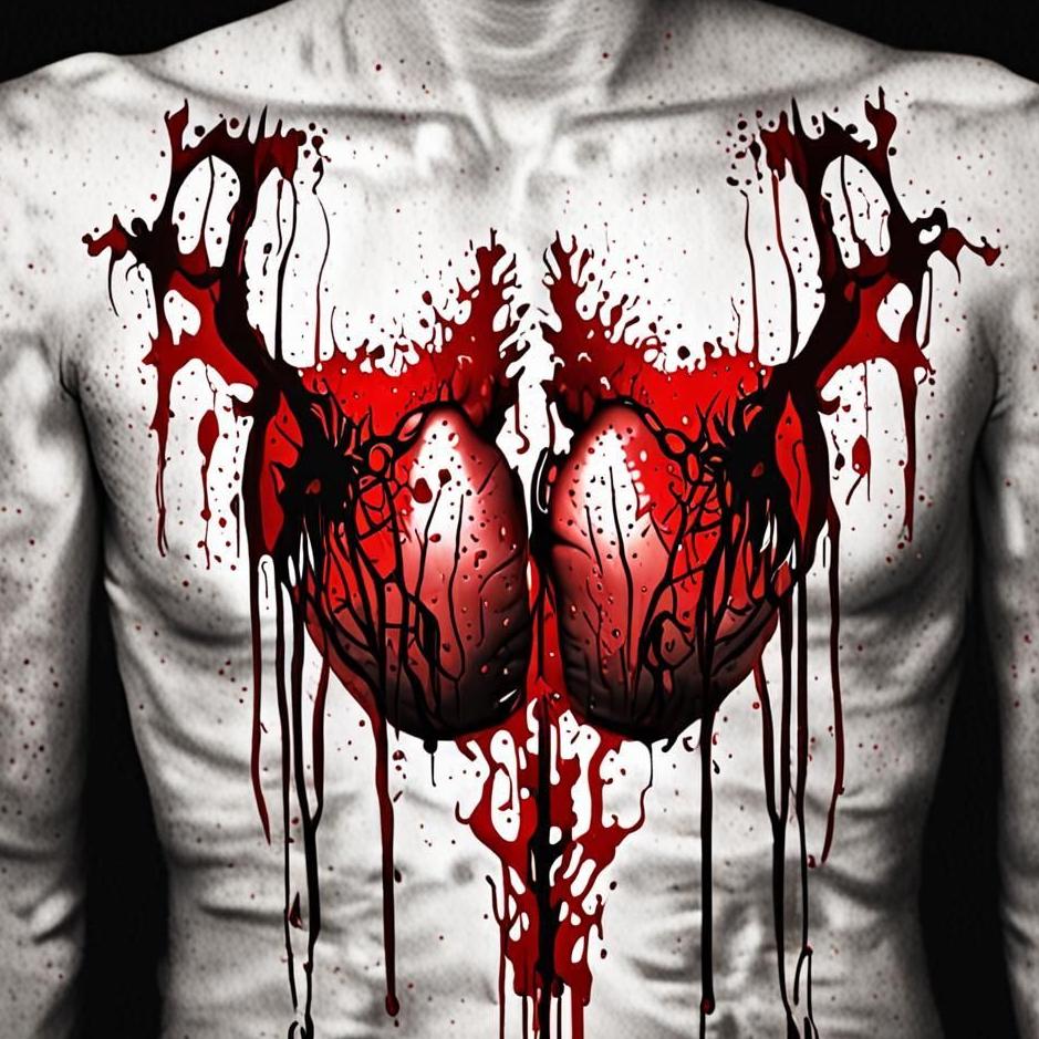 Dream : Blood coming out of your chest in a dream