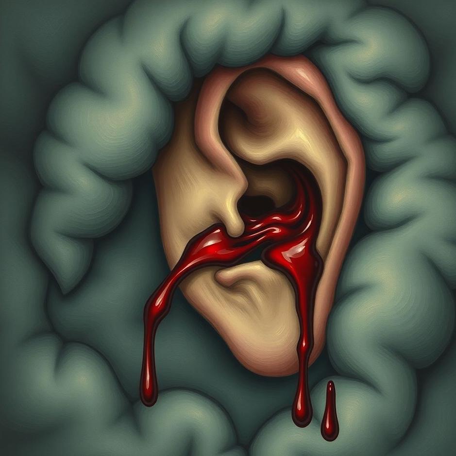 Dream : Blood coming out of your ear in a dream