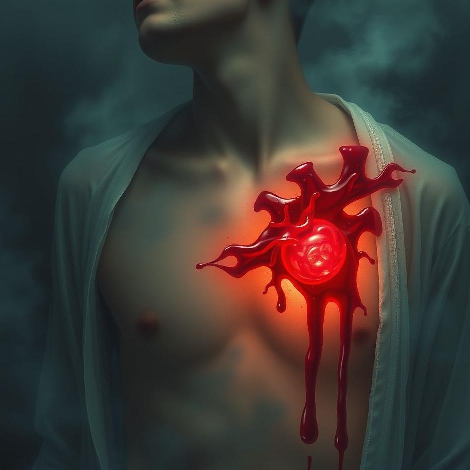 Dream : Blood coming out of your right chest in a dream
