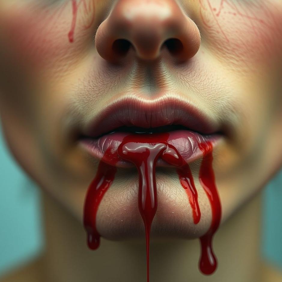 Dream : Blood dripping from the nose 