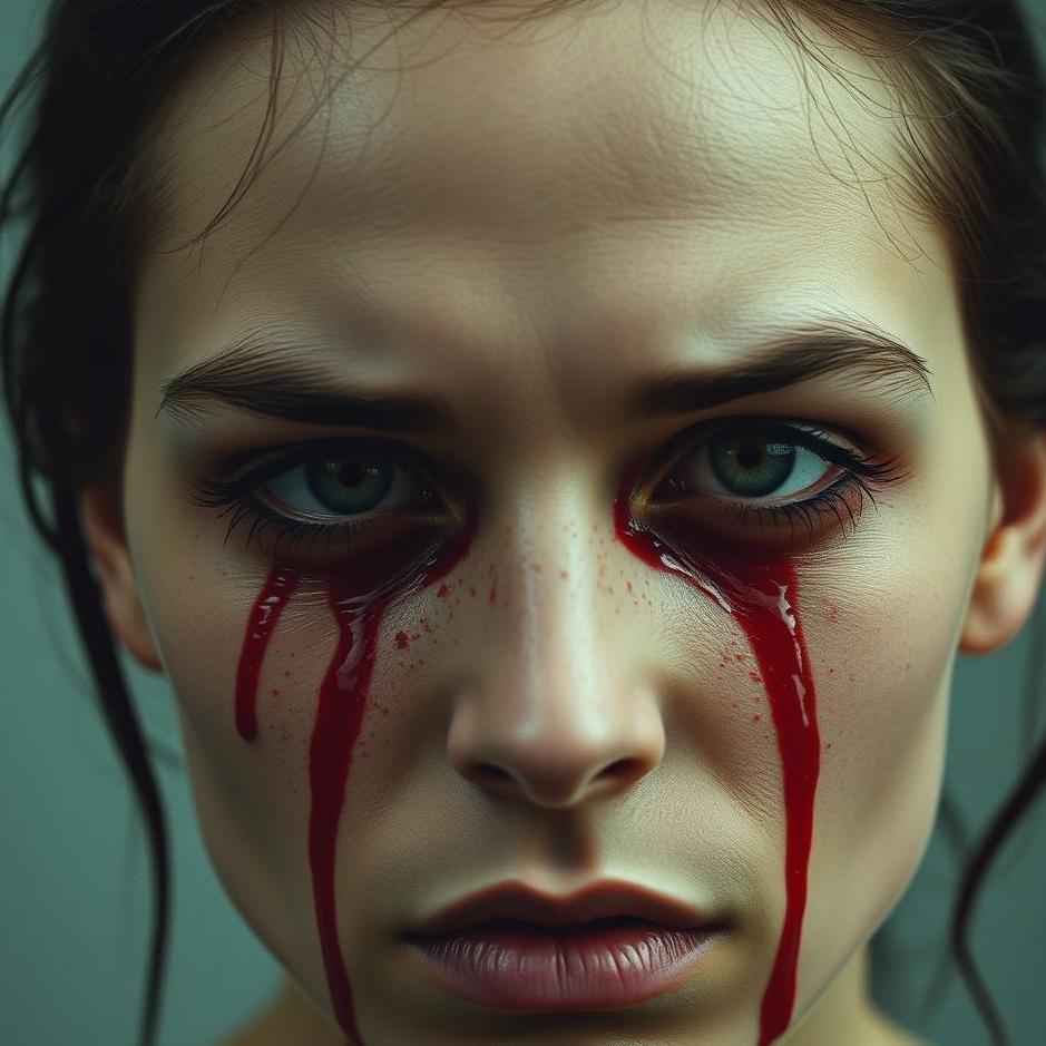 Dream : Blood dripping from your eyes