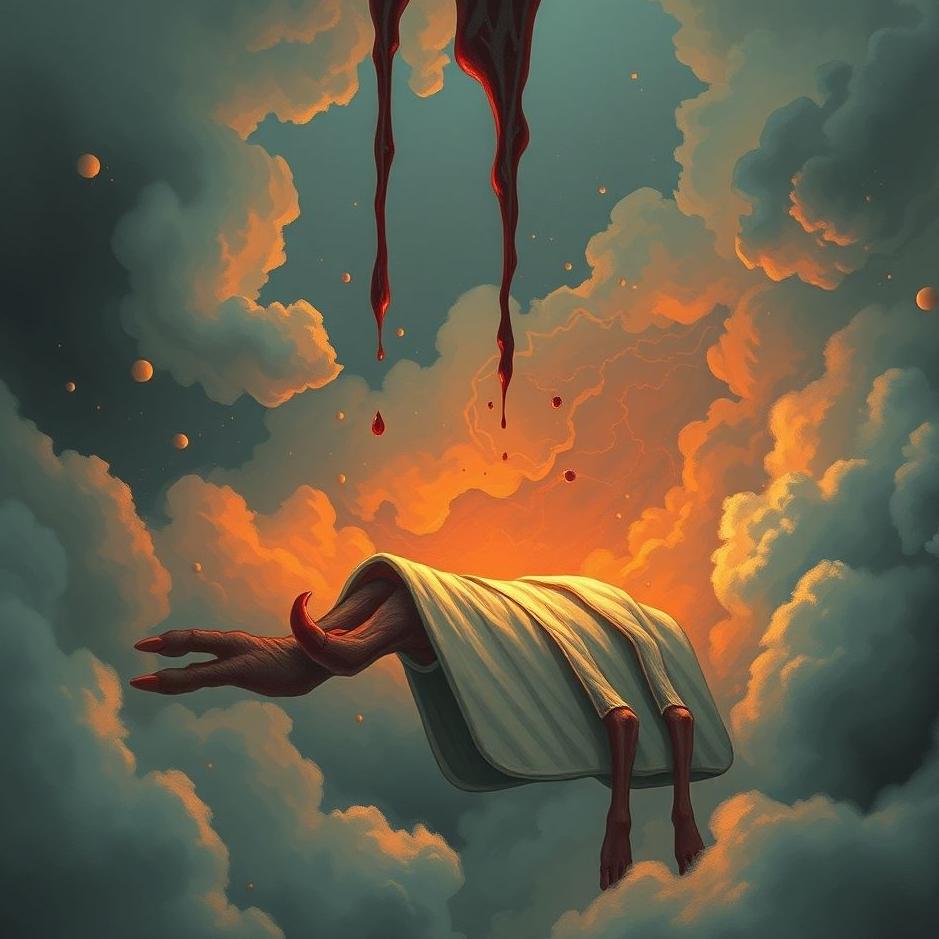 Dream : Blood filling in a dream