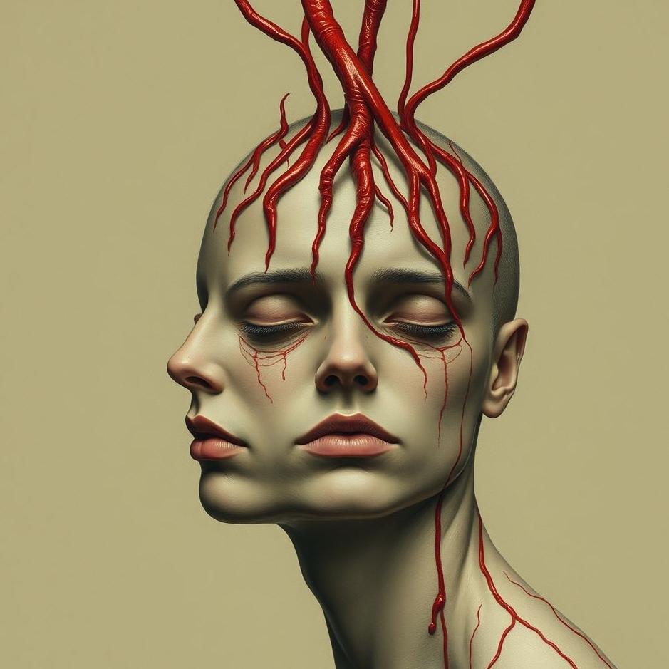 Dream : Blood flowing from your head