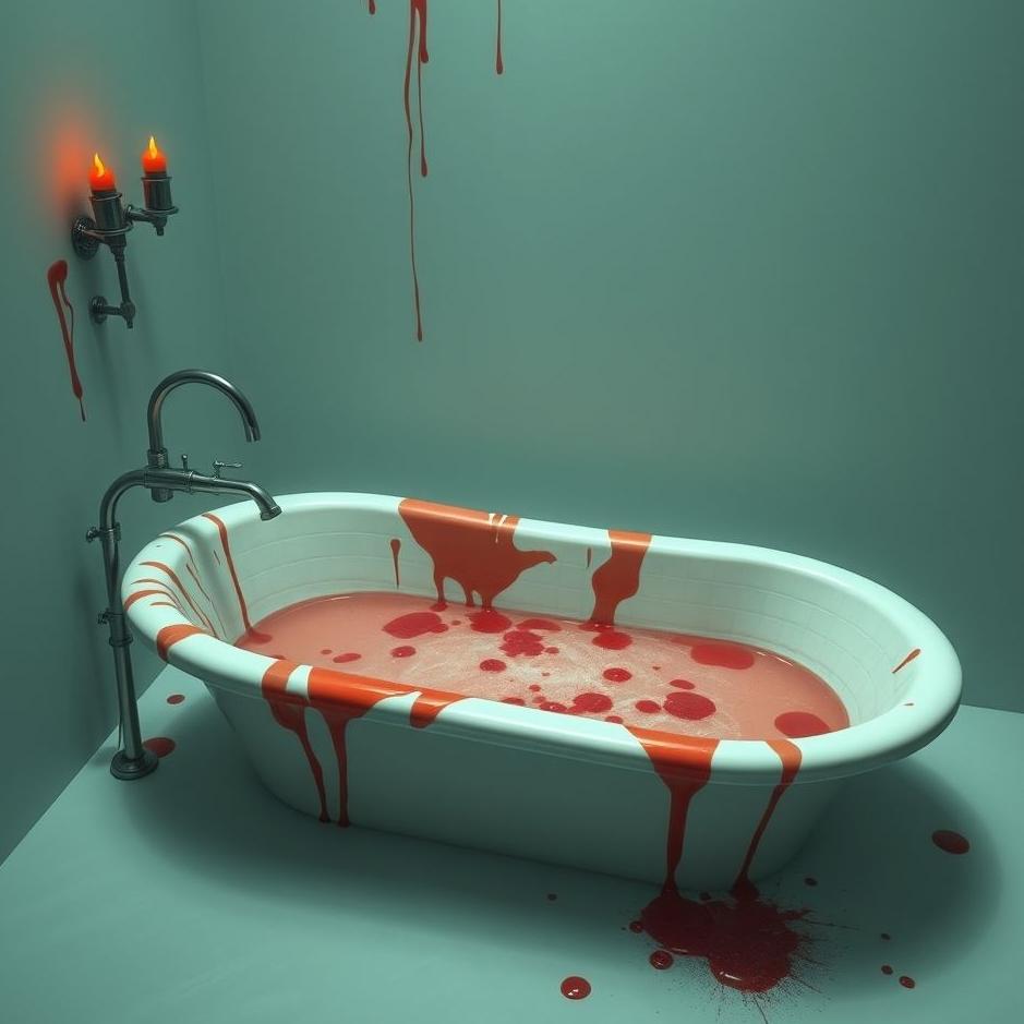 Dream : Blood in a bath in a dream
