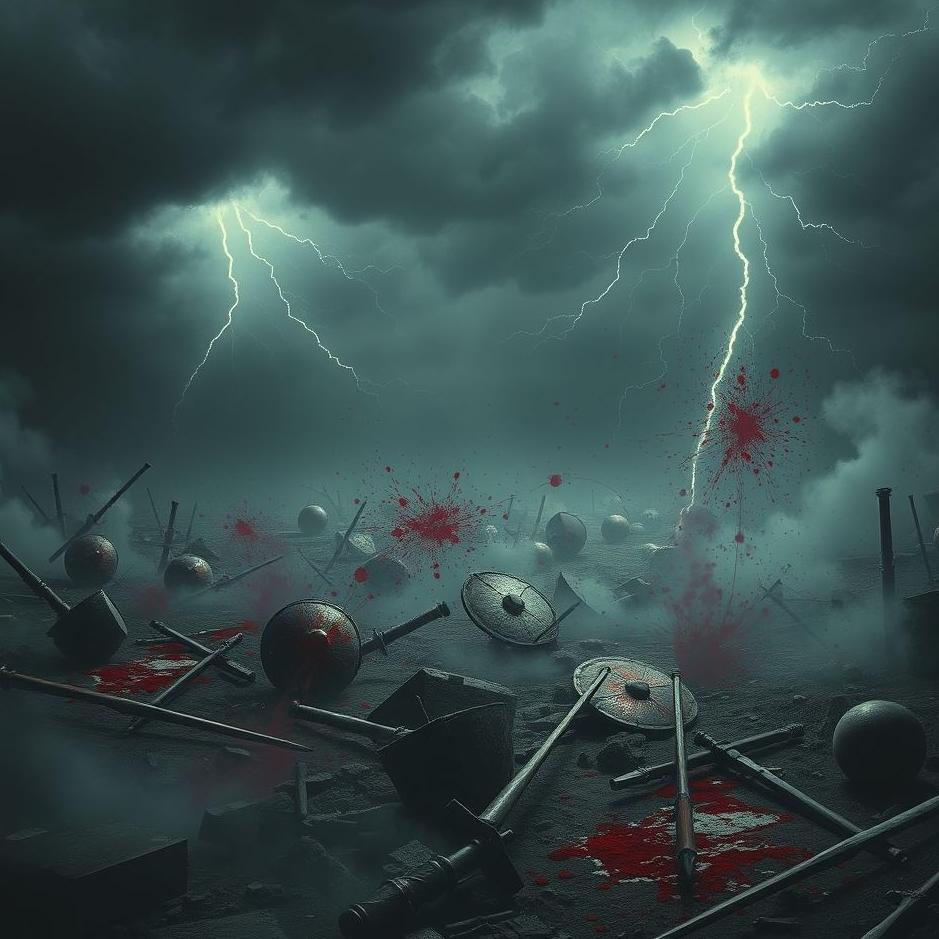 Dream : Blood in a war in a dream