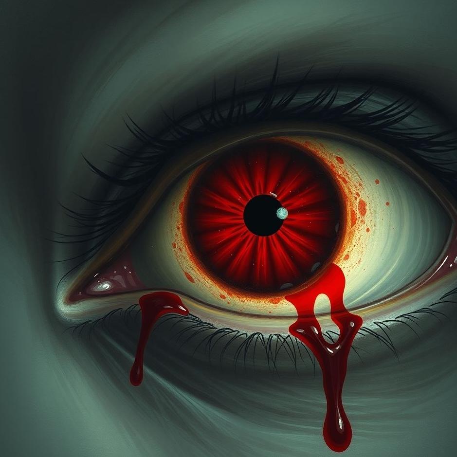 Dream : Blood in the eye in a dream