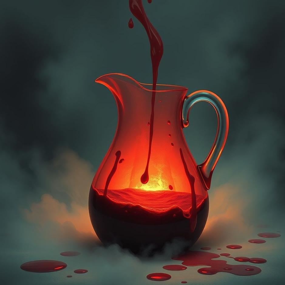 Dream : Blood jug in a dream