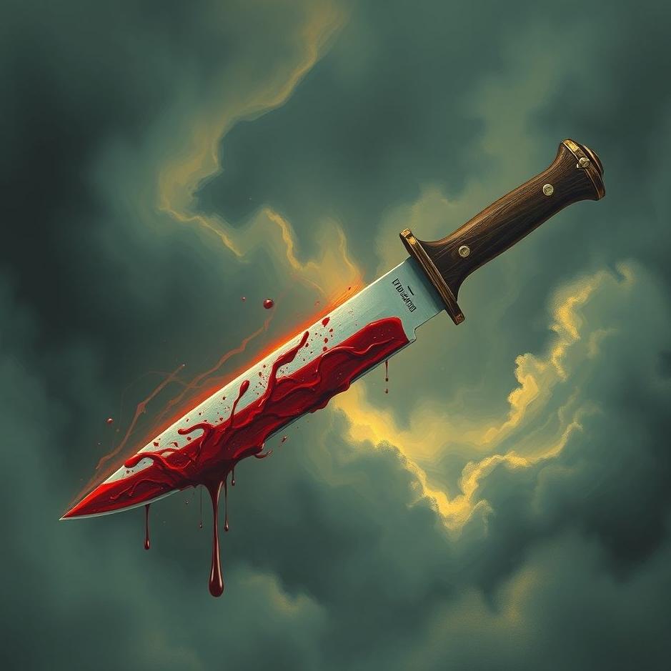Dream : Blood knife in a dream