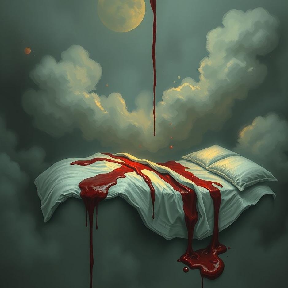 Dream : Blood leaking in a dream