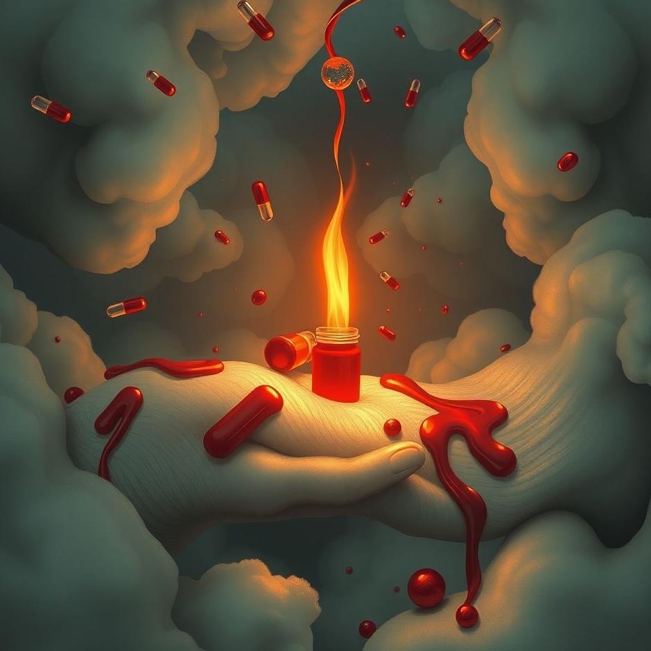 Dream : Blood medicine in a dream