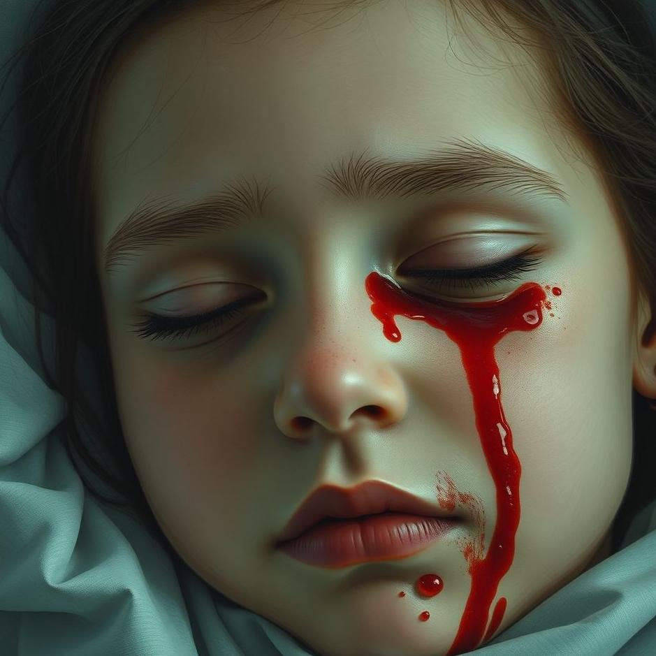 Dream : Blood on my daughter's face in a dream