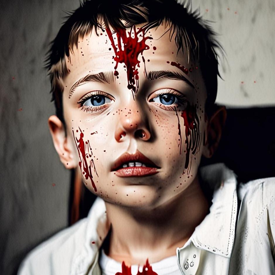 Dream : Blood on my son's face in a dream