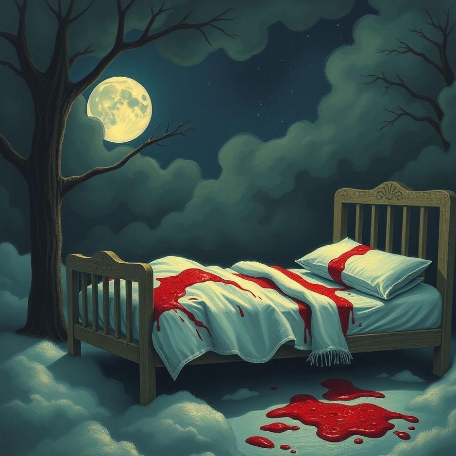 Dream : Blood on the first night in a dream
