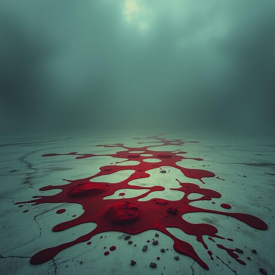 Dream : Blood on the ground in a dream