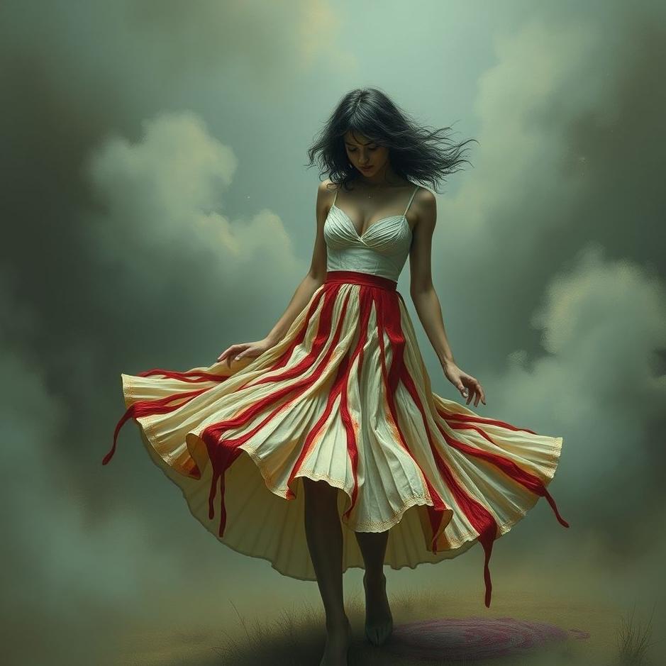 Dream : Blood on your skirt in a dream