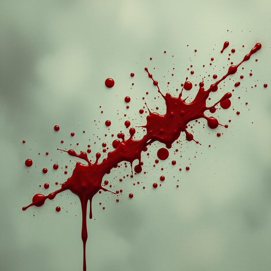 Dream : Blood spatter in a dream