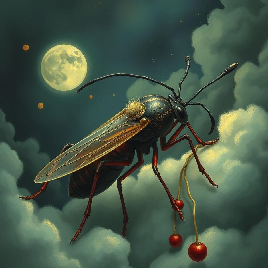 Dream : Blood-sucking insect in a dream