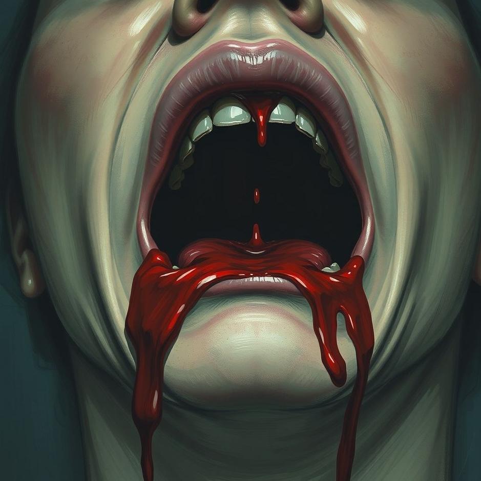 Dream : Blood vomiting from the mouth in the dream
