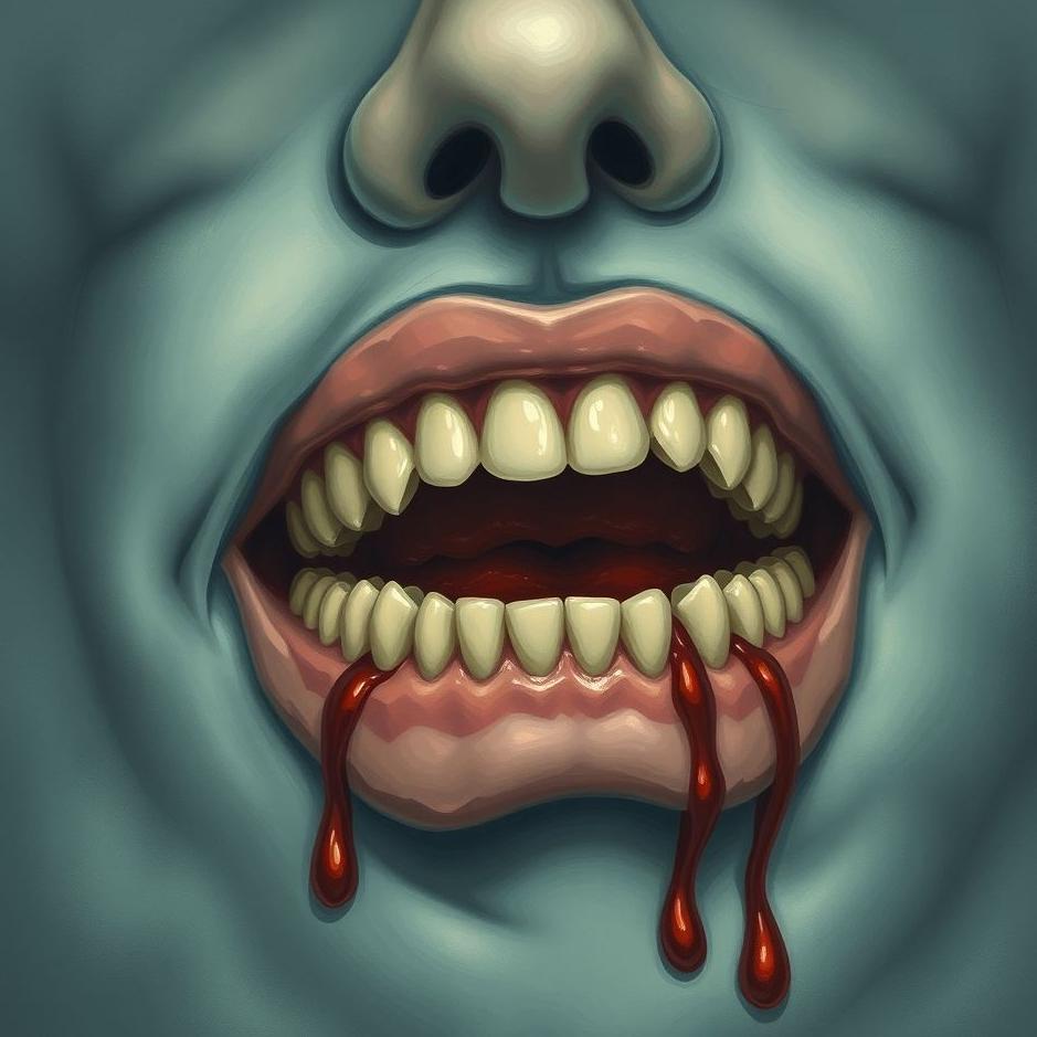 Dream : Bloodless tooth loss in a dream