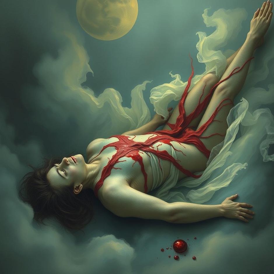 Dream : Bloodless wound in a dream