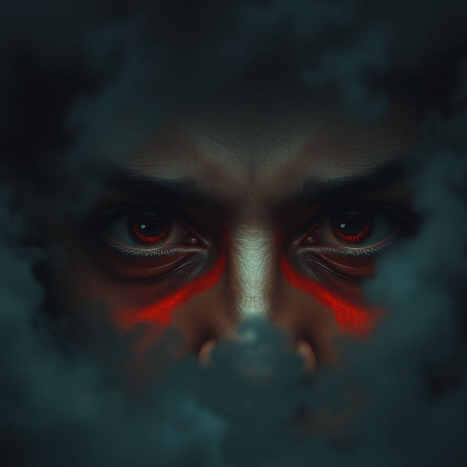 Dream : Bloodshot eyes in a dream
