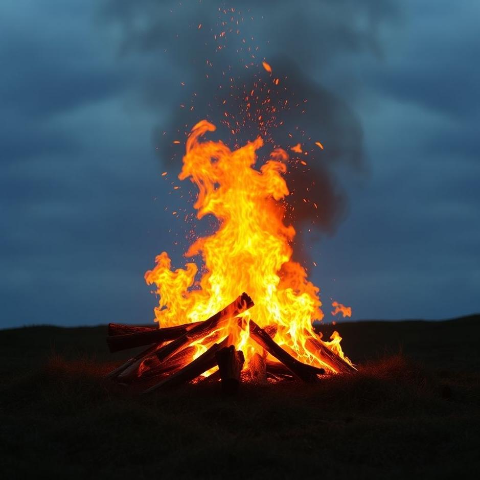 Dream : Blow fire in the dream