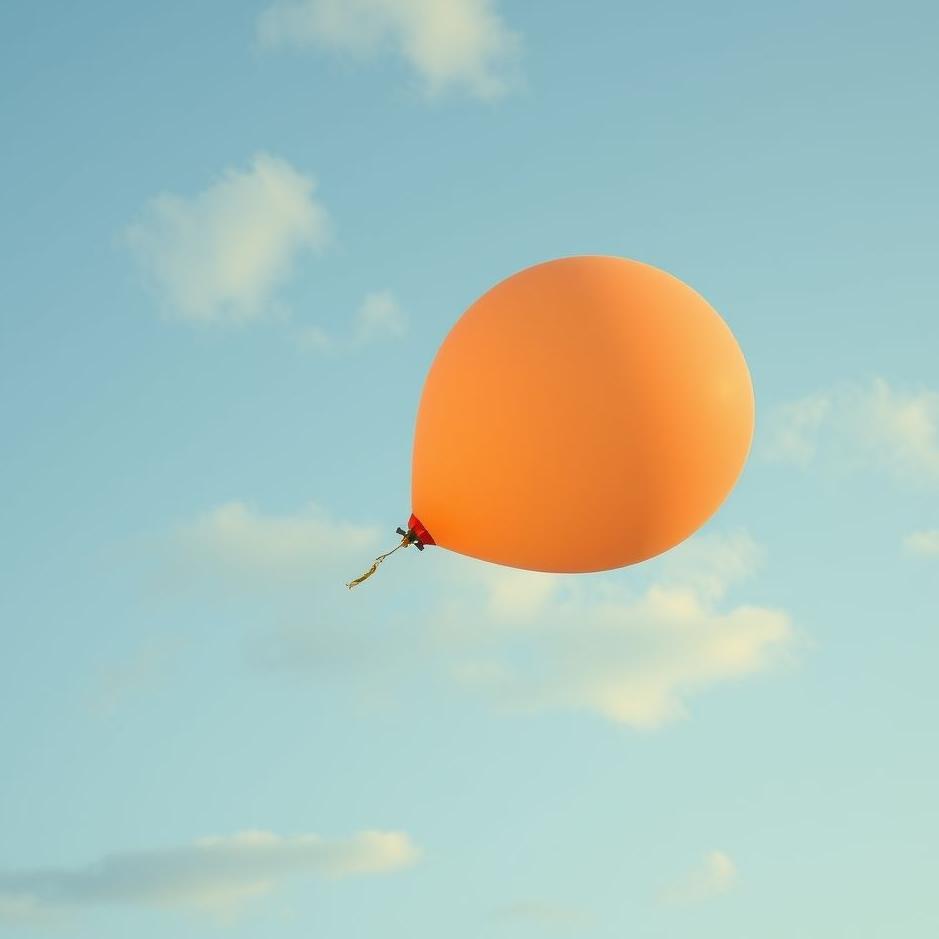 Dream : Blowing a balloon in a dream