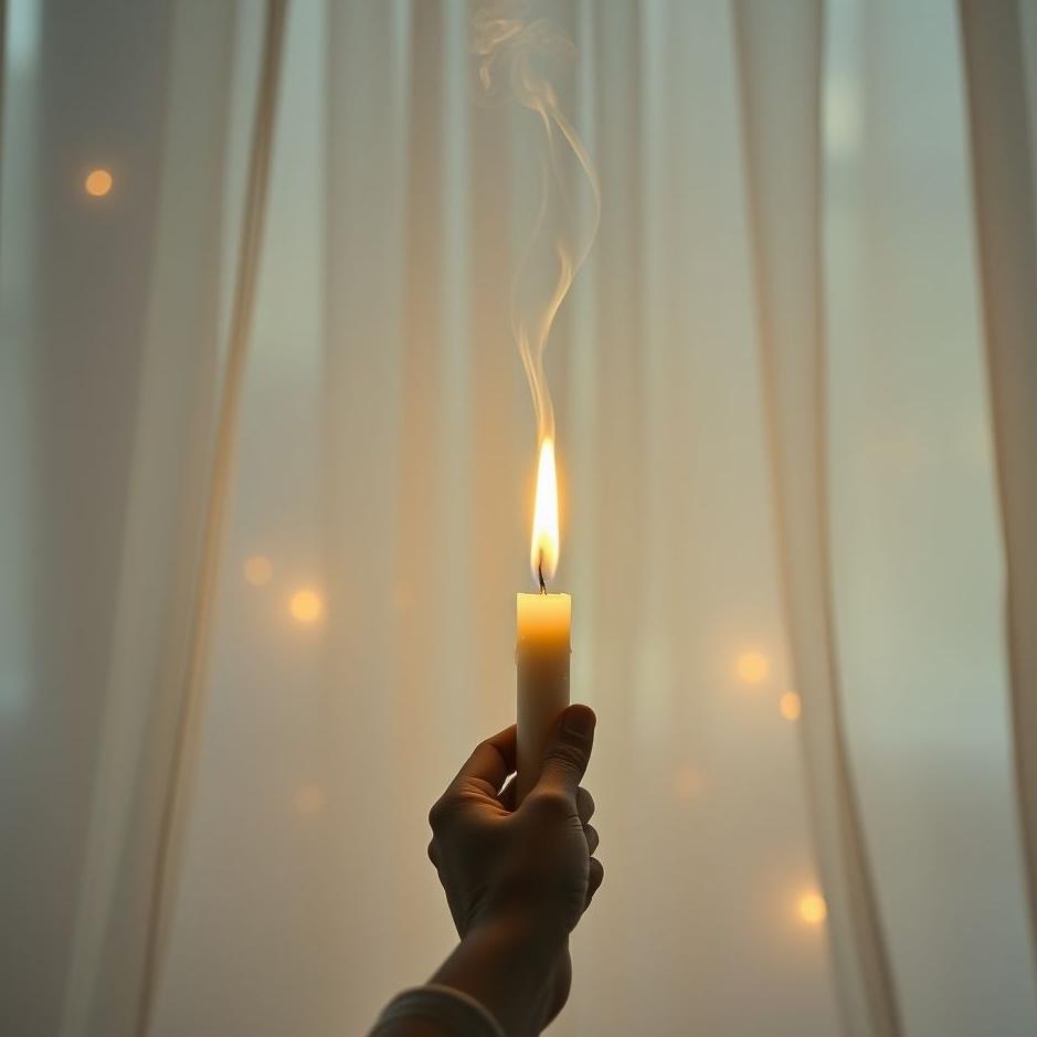 Dream : Blowing out a candle in a dream