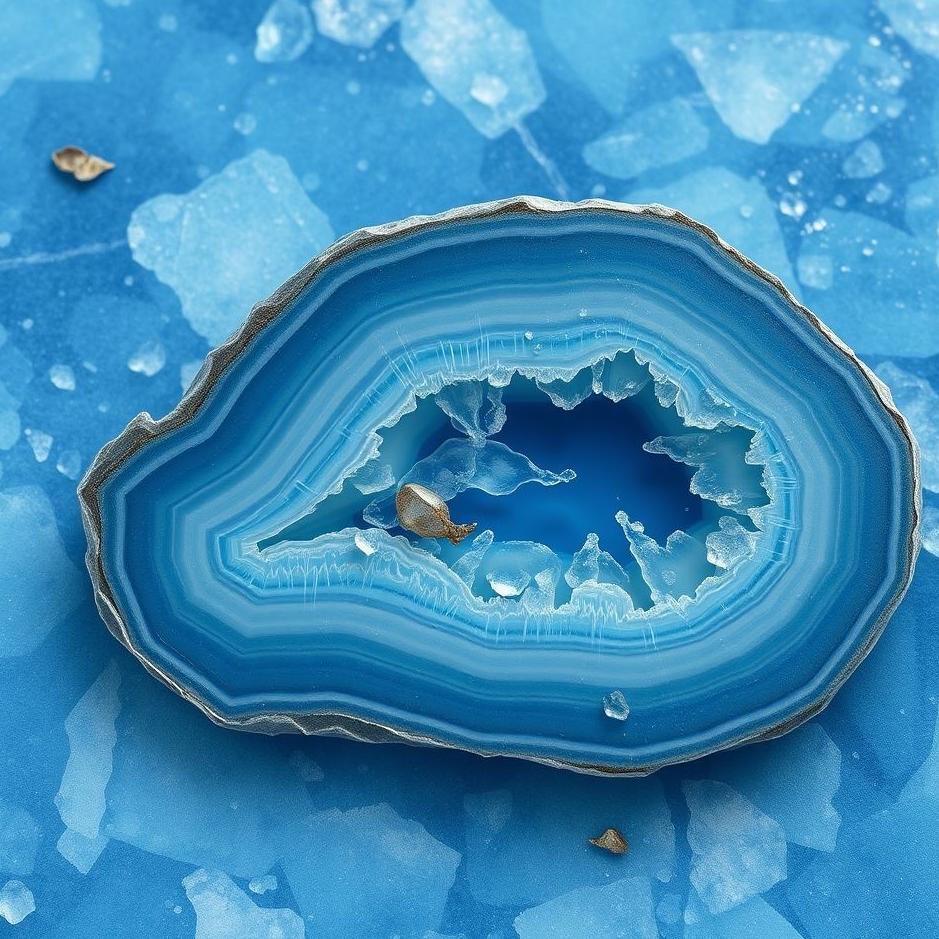 Dream : Blue agate in a dream