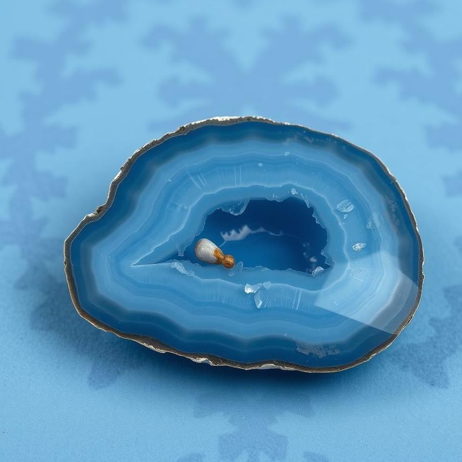 Dream : Blue agate stone in a dream