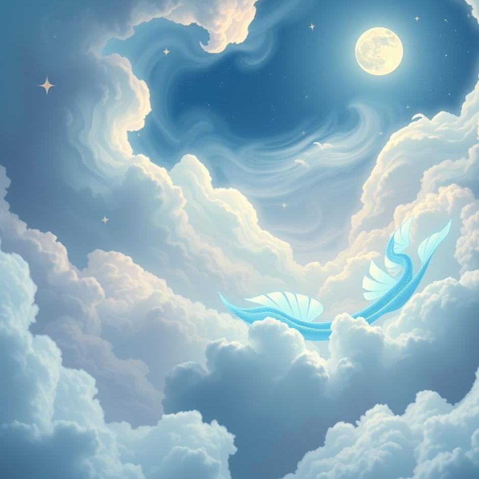 Dream : Blue animal in a dream