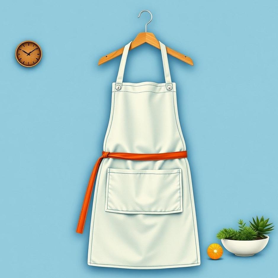 Dream : Blue apron in a dream