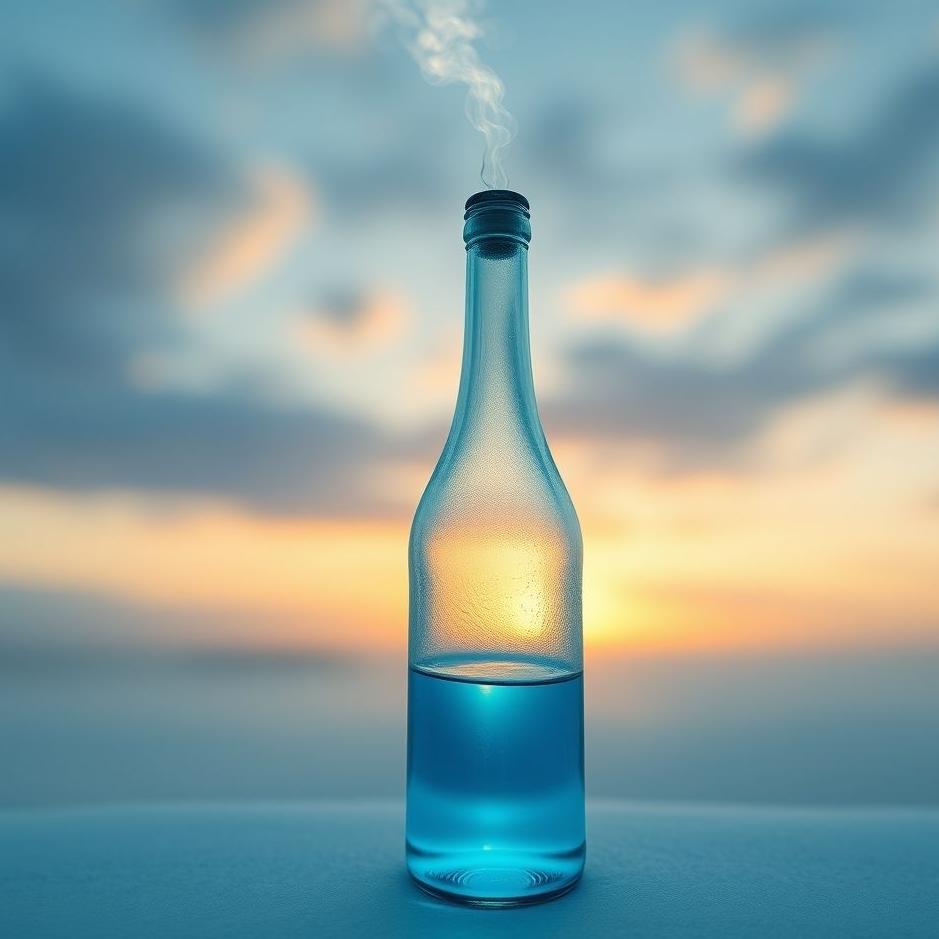 Dream : Blue bottle in a dream